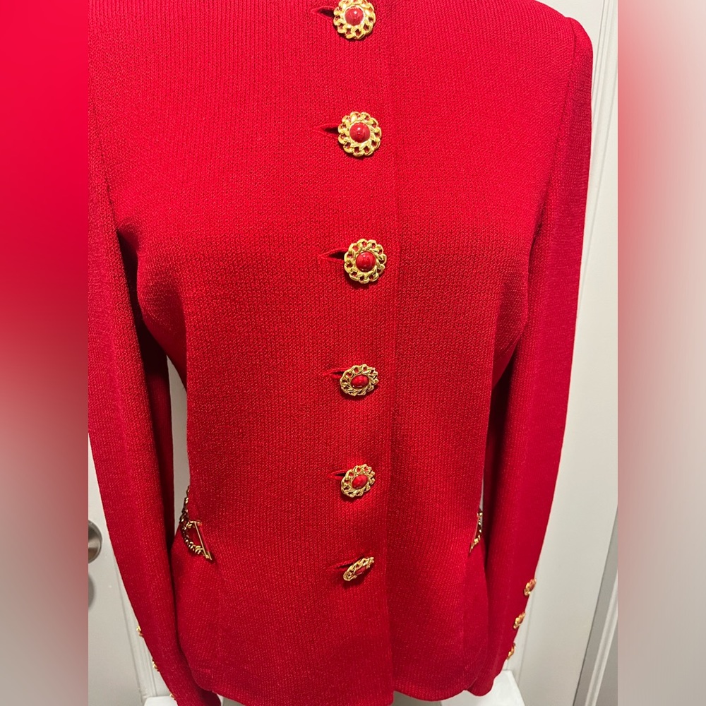 St. John Collection Knit Blazer - Picture 2 of 11